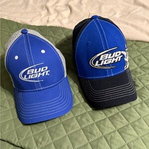 2 Bud Light Caps
